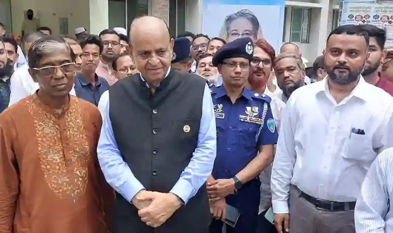 What the health minister said after visiting Chandina Upazila Health Complex in Cumilla