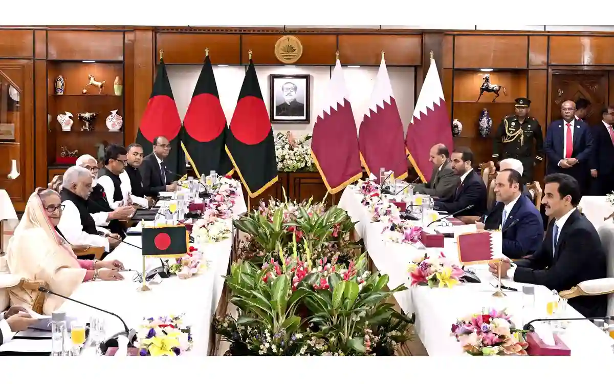 10 agreements and memorandum of understanding signed between Bangladesh and Qatar