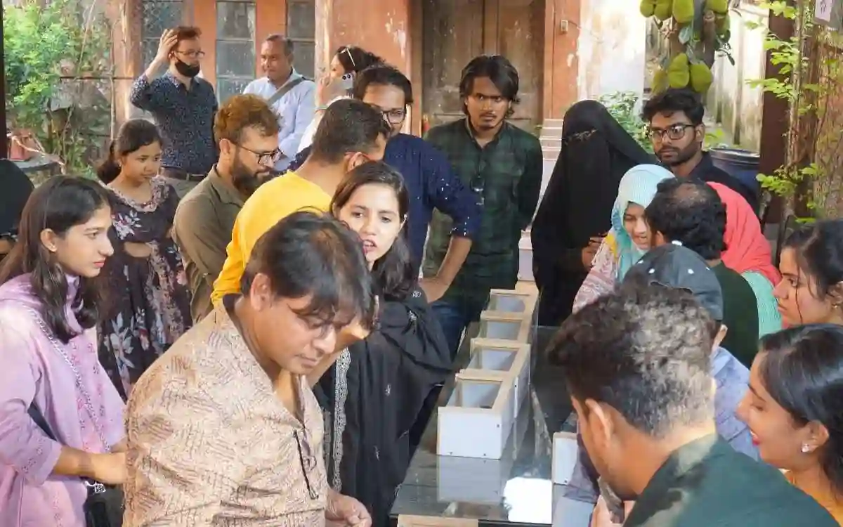 2500 years old trading center was discovered by the teachers of Cumilla University