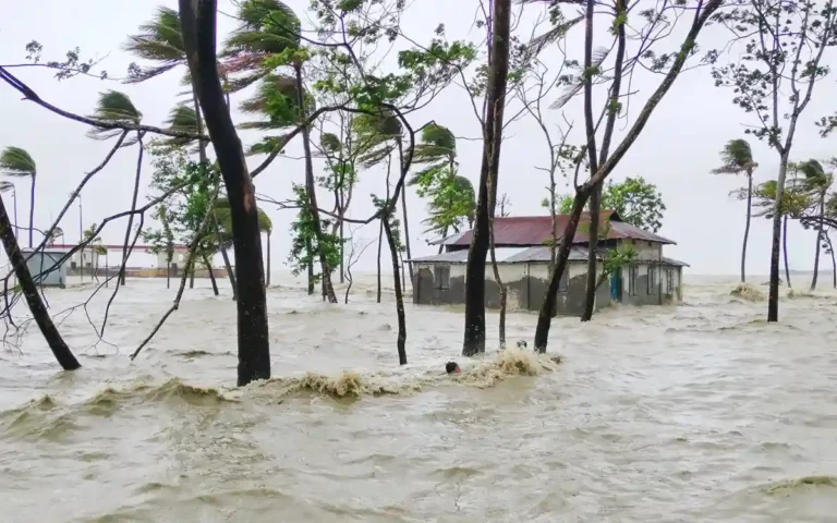ঘূর্ণিঝড় রেমাল: হাতিয়ার ১৪ গ্রাম প্লাবিত, পানিবন্দি হাজারো মানুষ