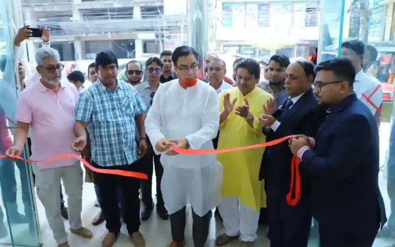 Inauguration of Rupayan Delwar Tower and handover of shop in Cumilla