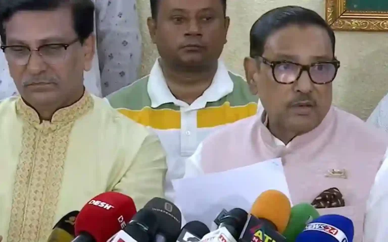 Why should journalists enter Bangladesh Bank Said Obaidul Quader's question