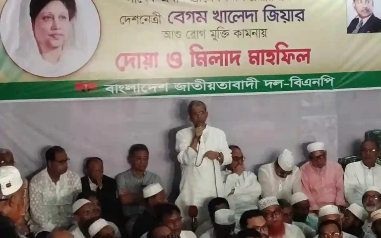 BNP prays for Khaleda Zia's speedy recovery