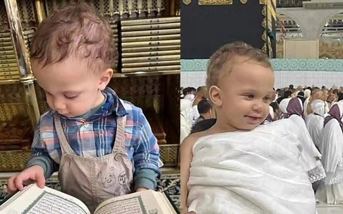 Haji's who cried for the child who went to Saudi Arabia for Hajj