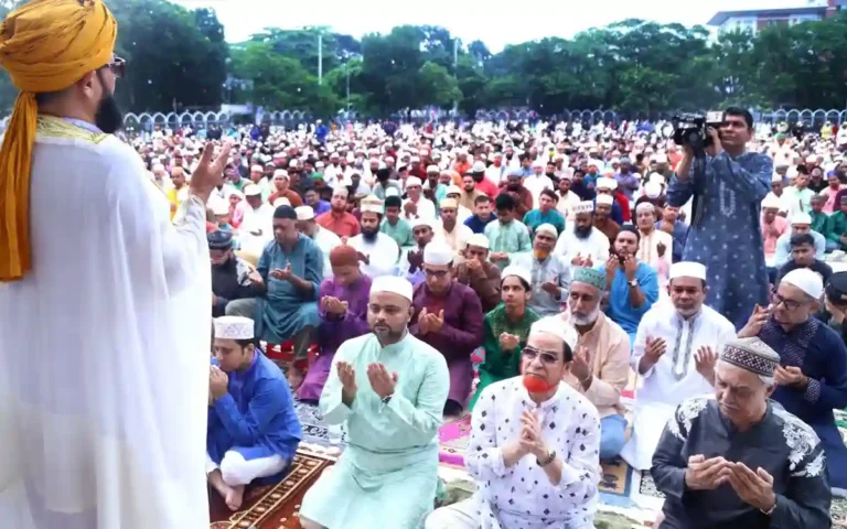 Eid-ul-Azhar congregation held in Cumilla