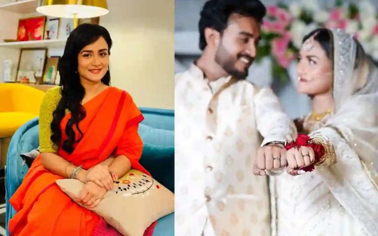 Sallha Khanam Nadia got married, the identity of the bridegroom was revealed