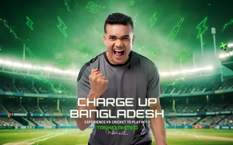ইনফিনিক্স ভিআর ক্রিকেট ক্যাম্পেইনে তাসকিনের সঙ্গে দেখা করার সুযোগ