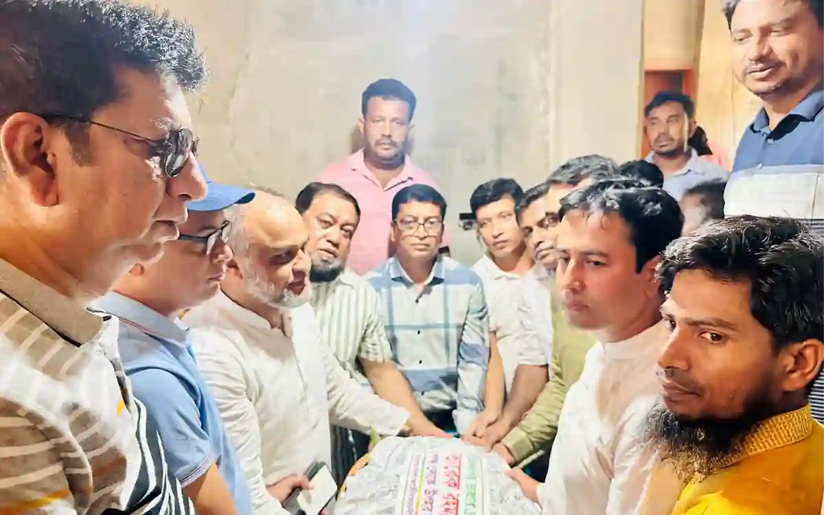 Reception of imprisoned and injured activists of BNP in Noakhali