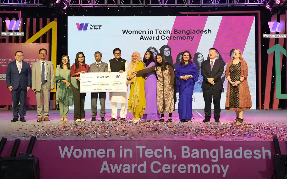 Winners of Huawei's 'Women in Tech' competition announced