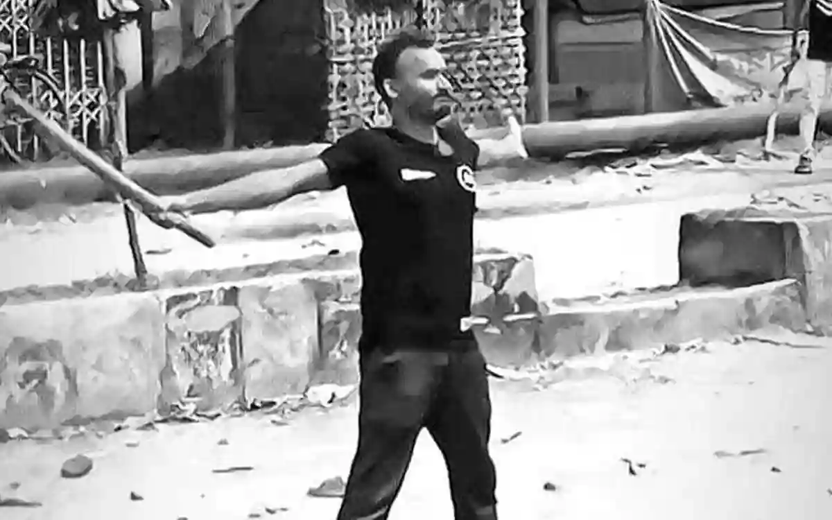 Abu Saeed, a student of Begum Rokeya University