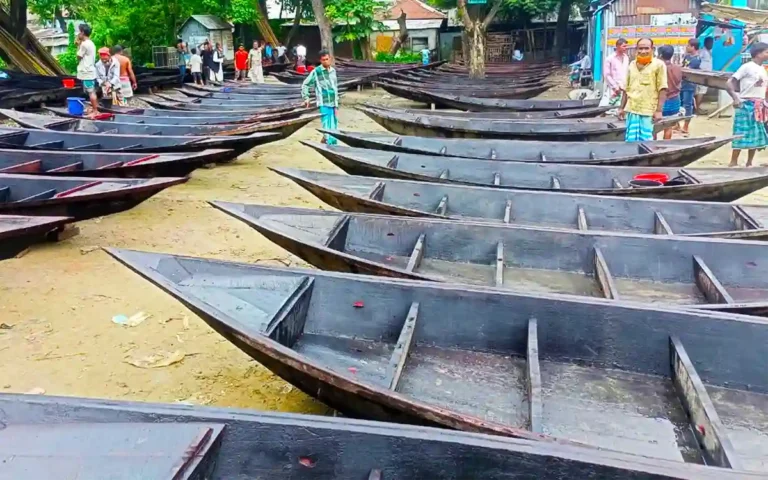 Boat market in Cumilla