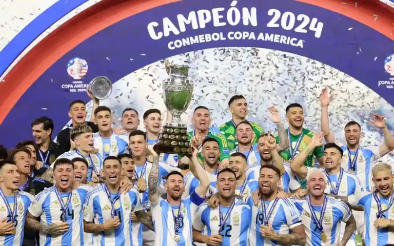 Messi-Martinez made history, Argentina beat Colombia to win the Copa