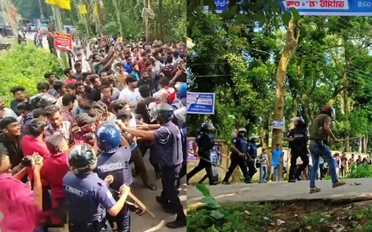 Police clash with students at Cumilla University, at least 20 injured