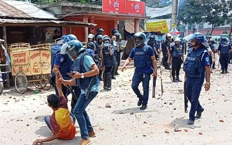 Quota movement in Cumilla