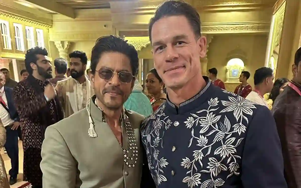 Shah Rukh Khan And John Cena