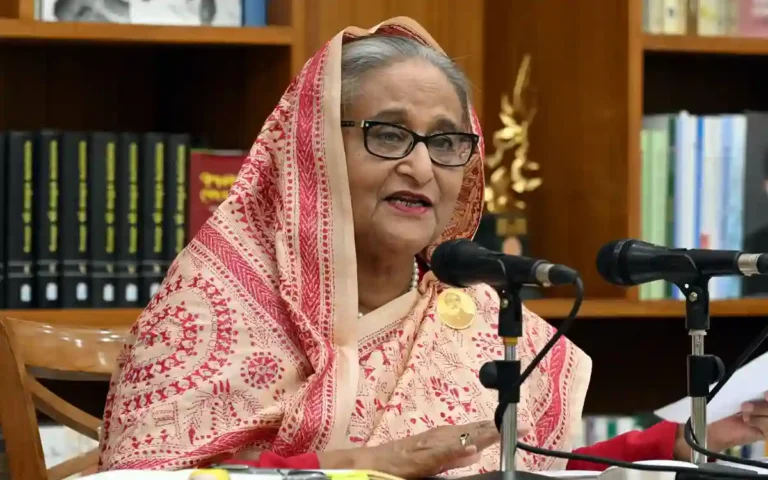 Sheikh Hasina.