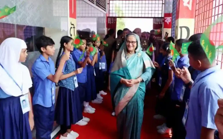 Today's children will be the craftsmen of tomorrow's smart Bangladesh said PM