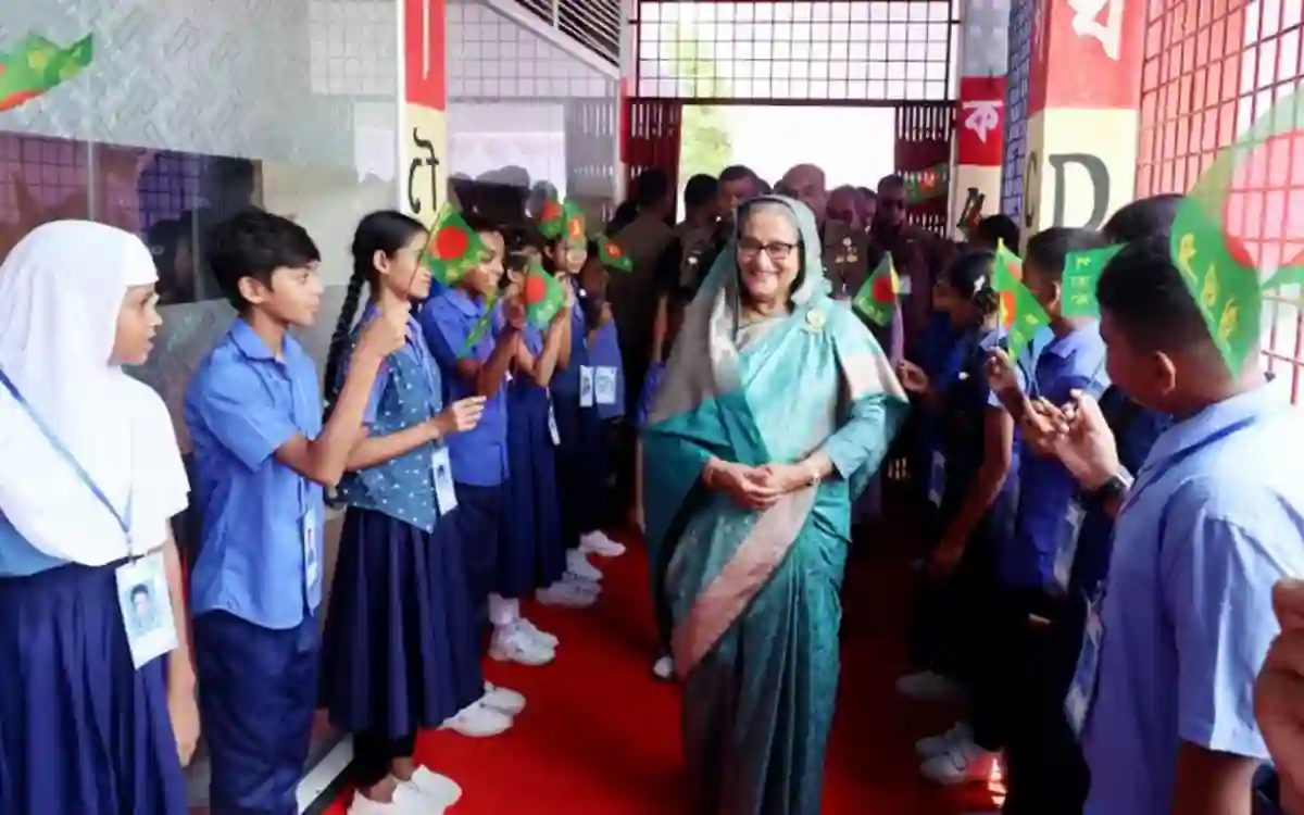 Today's children will be the craftsmen of tomorrow's smart Bangladesh said PM