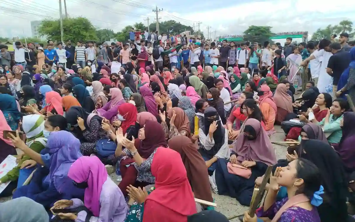 Rising Cumilla - anti-quota movement in Cumilla