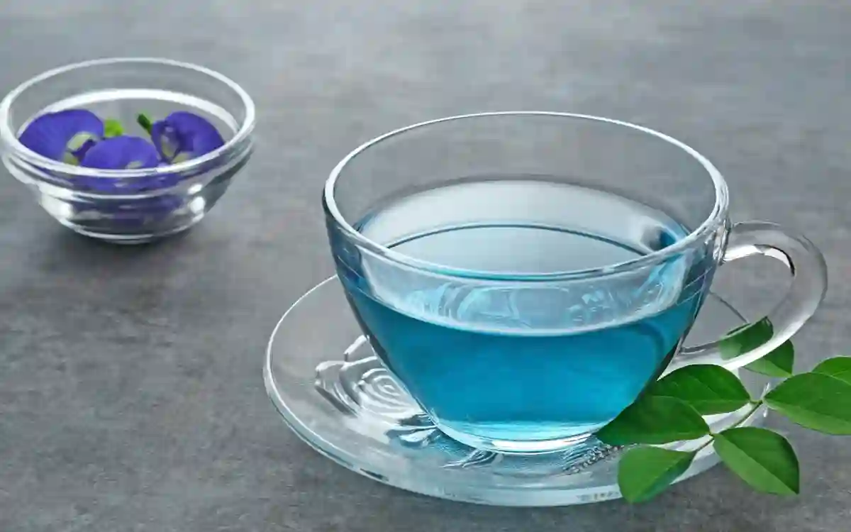 blue tea