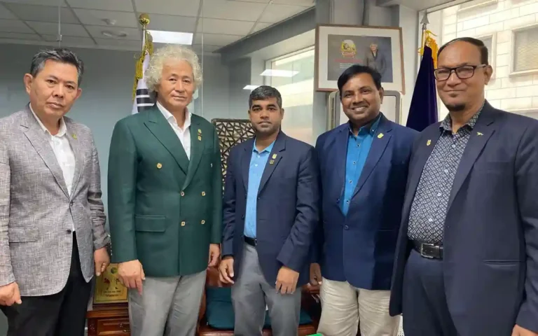 বিশ্ব পুলিশ তায়কোয়ানদো ফেডারেশনের সাথে বাংলাদেশের ফলপ্রসূ আলোচনা