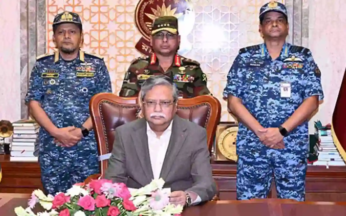 Rising Cumilla - President calls for communal harmony and protection of government property