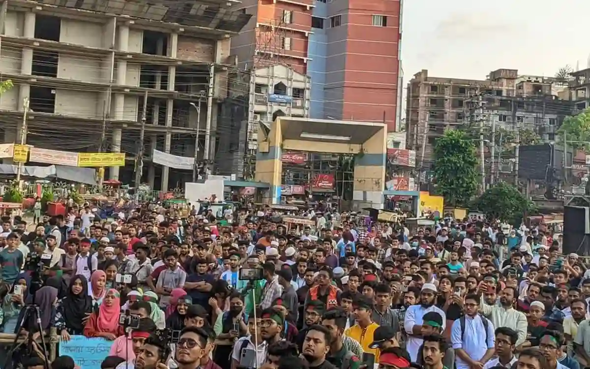 Rising Cumilla - Students flock to March for Justice in Cumilla