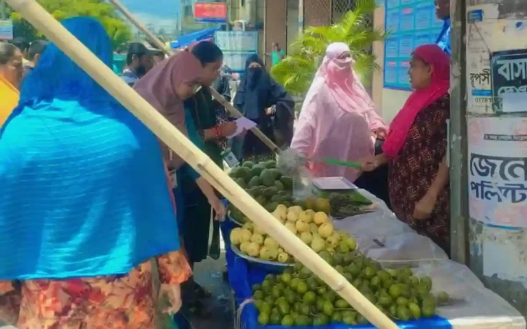 Rising Cumilla - Students have tried to control the price of goods in Cumilla, they are also doing supervision