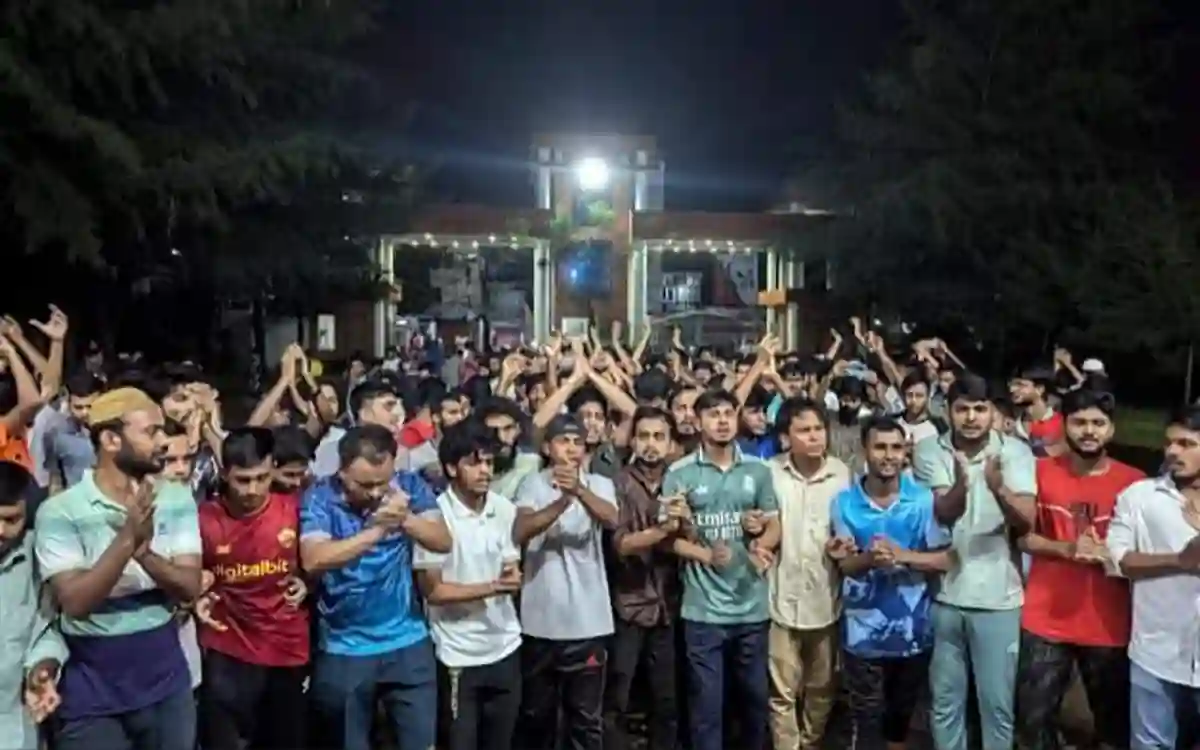 RisingCumilla.Com - Atal Barisal University at night