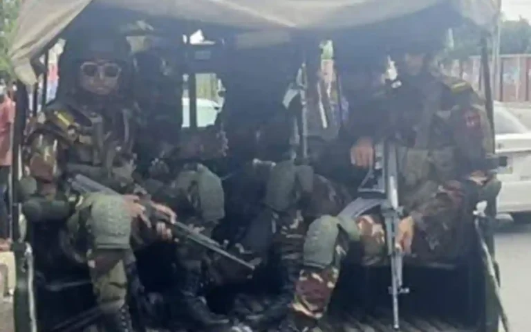 ব্রাহ্মণপাড়ায় জননিরাপত্তা ও শান্তি শৃঙ্খলা রক্ষায় ক্যাম্প করেছে সেনাবাহিনী