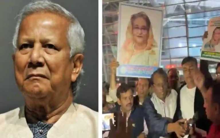 Rising Cumilla - Dr. New York Airport. A.League's protest, BNP's joyous march on the arrival of Yunus