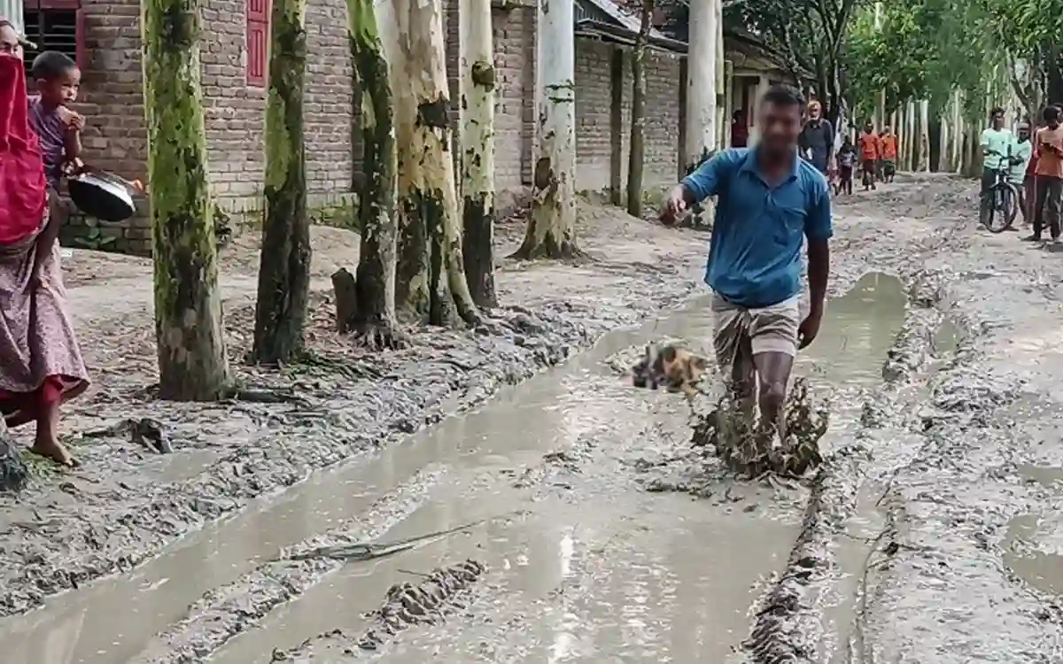 RisingCumilla.Com - Because of the road, no one wants to marry boys and girls in this village!