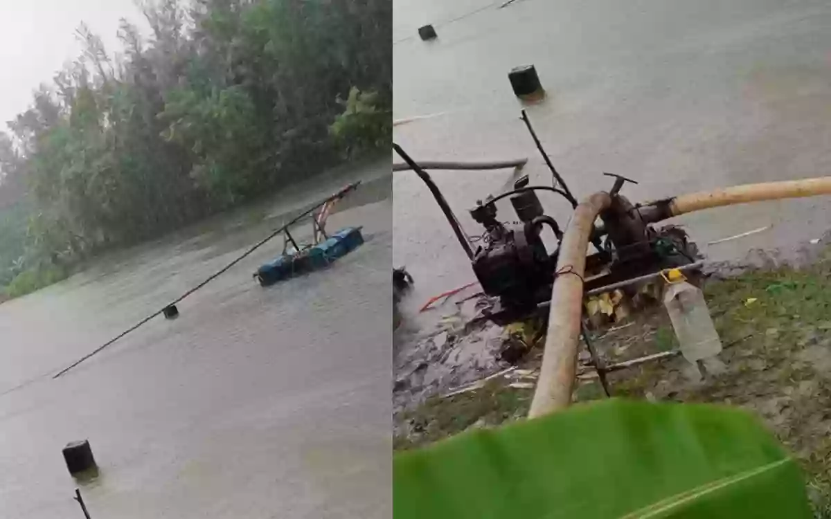 RisingCumilla.Com - Chhatra Dal leader is illegally lifting sand with 5 dredgers