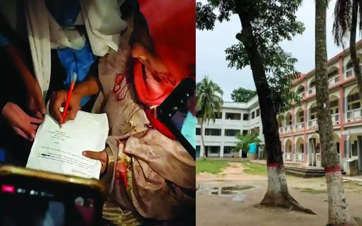 RisingCumilla.Com - Cumilla's Muradnagar head teacher forced to sign resignation letter