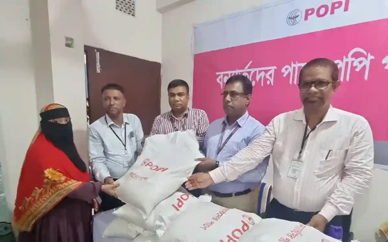 RisingCumilla.Com - Distribution of Popi relief material among 10 thousand families in Noakhali