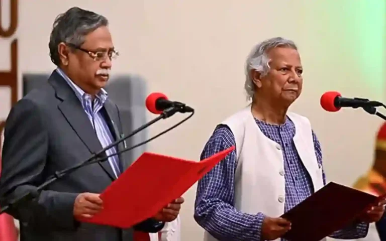 RisingCumilla.Com - Dr. Yunus took oath as chief advisor