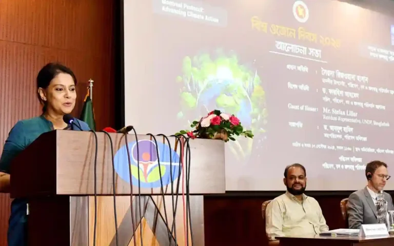 পরিবেশবান্ধব প্রযুক্তির এসি-ফ্রিজ ব্যবহারের আহ্বান পরিবেশ উপদেষ্টার