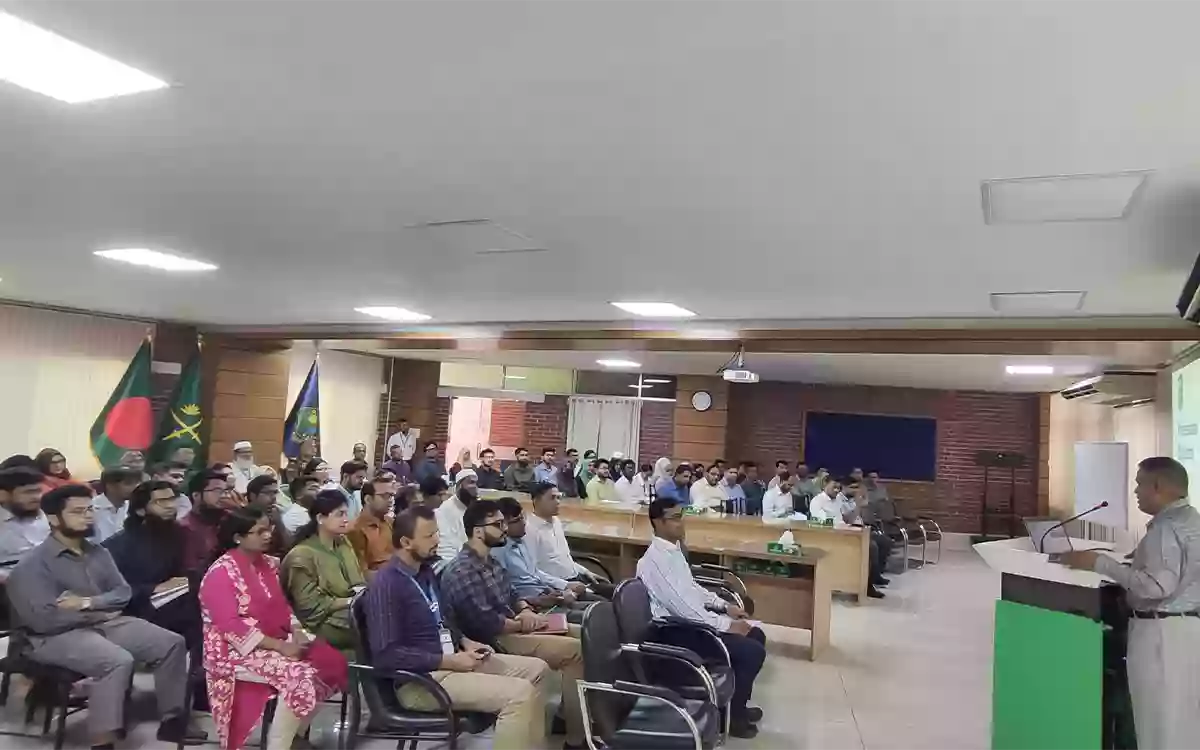 Rising Cumilla - Bangladesh Army International University of Science and Technology held a session on Professional Etiquette and Manners.