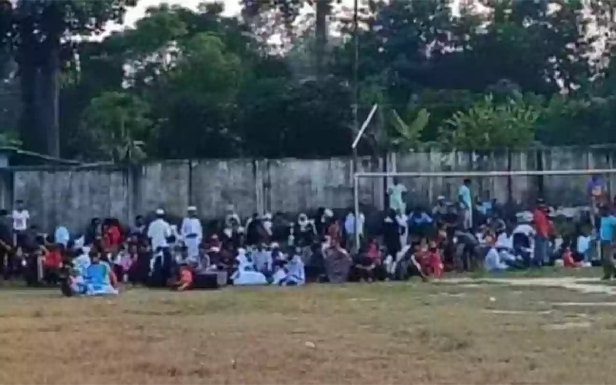 Rising Cumilla - More than 500 Rohingyas reached Bhasanchar