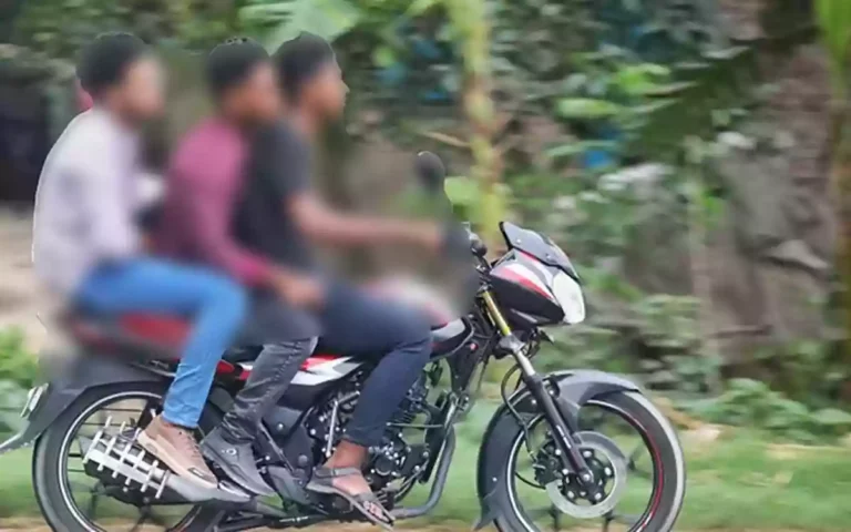 Rising Cumilla - Reckless teenage biker