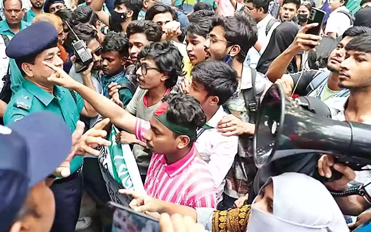 Rising Cumilla - Student protest