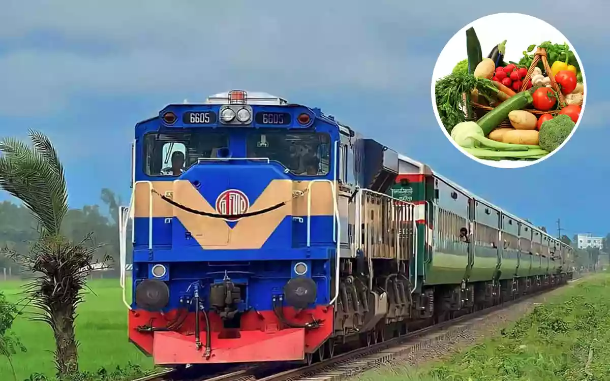 Rising Cumilla - Vegetable transport train