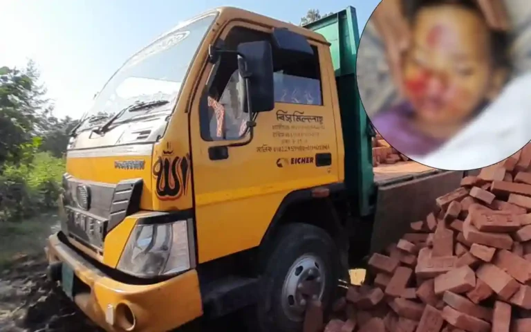 কোম্পানীগঞ্জে ট্রাকের চাপায় শিশুর মৃত্যু