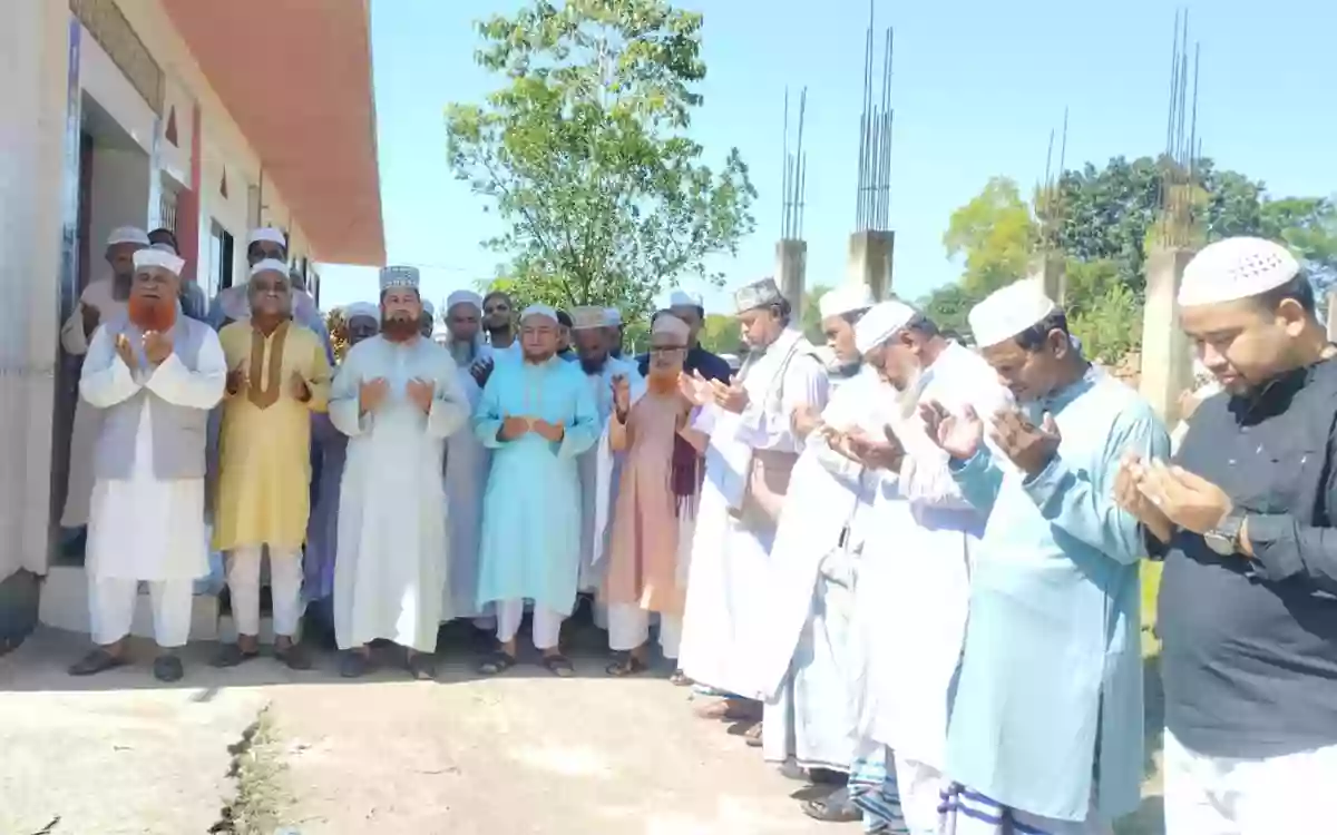 Rising Cumilla - At Brahmanpara in Cumilla, more than half a hundred cemeteries were visited with scholars and dignitaries of the area