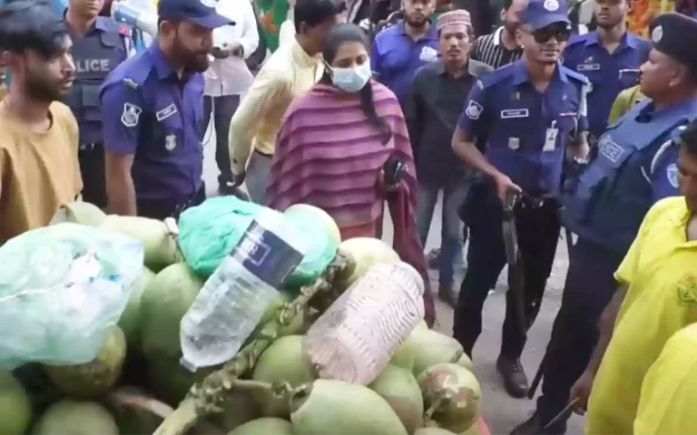 Rising Cumilla - Evacuation operation in Cumilla City to clear footpath encroachment and traffic congestion