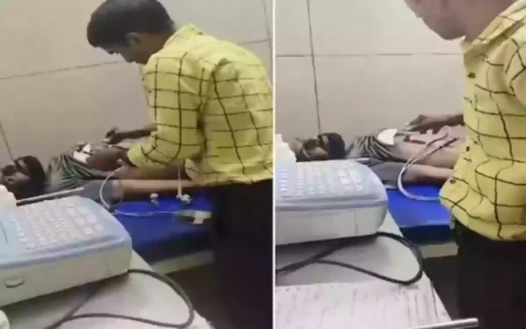 Rising Cumilla - The patient's ECG was done by the ward boy