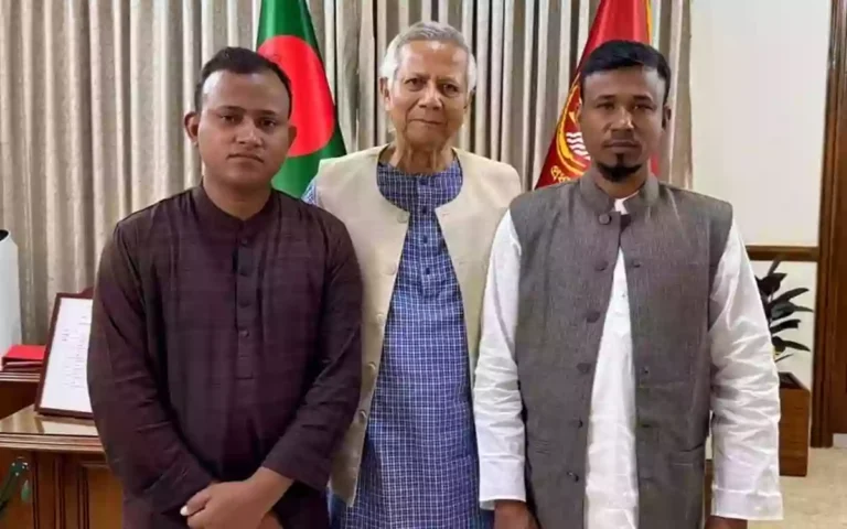 Rising Cumilla - What the two brothers of Shaheed Abu Saeed asked the chief adviser