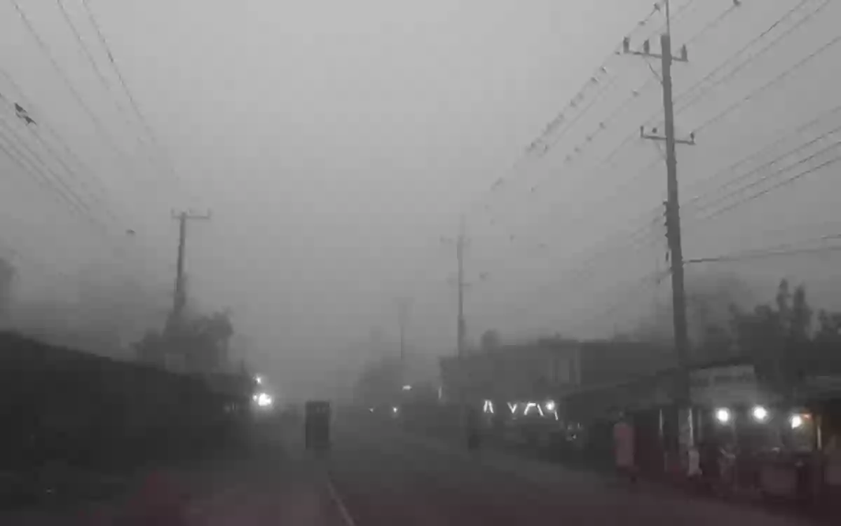 Rising Cumilla - dense fog