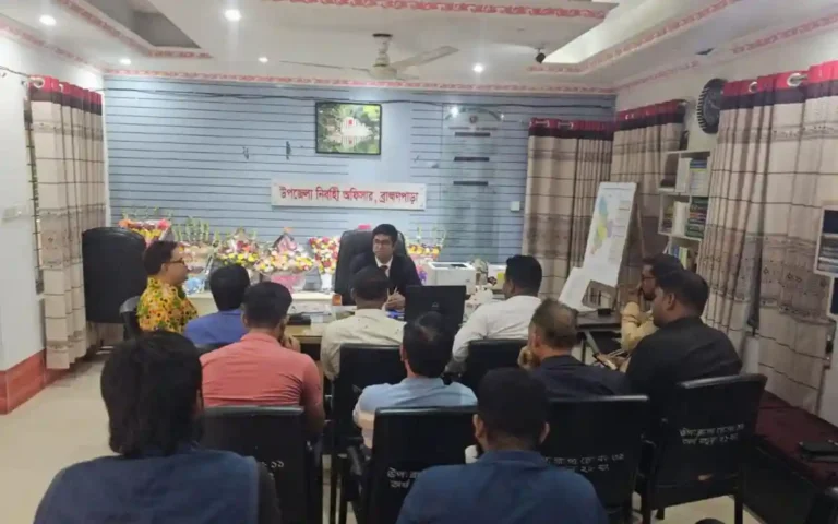 ব্রাহ্মণপাড়ায় সাংবাদিকদের সাথে নবাগত ইউএনও এর মতবিনিময় সভা