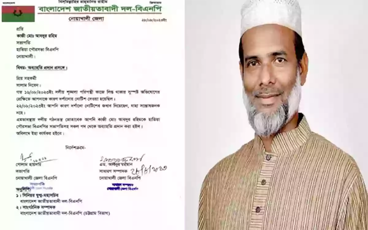 Rising Cumilla - Expelled leader of BNP beat the principal in the madrasa